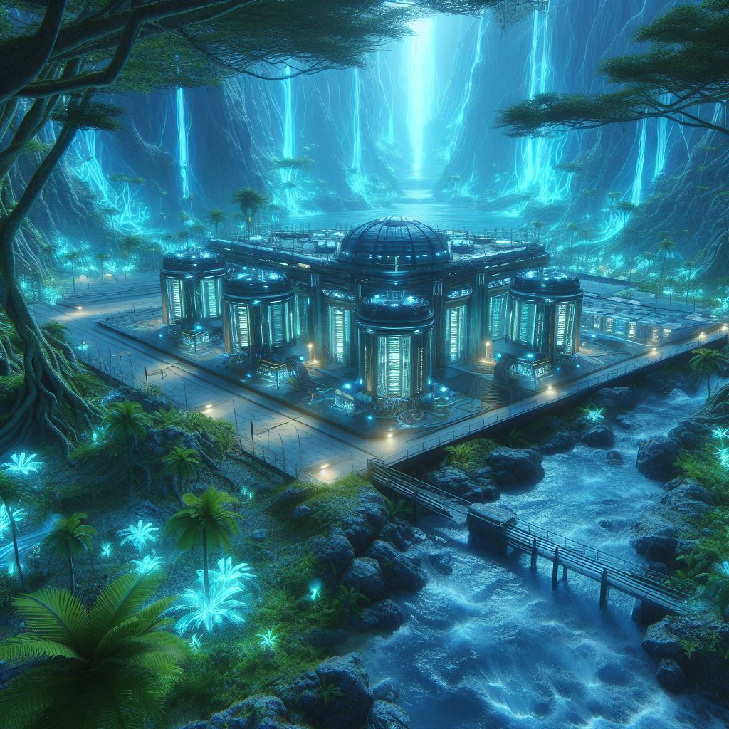 An image of the Clandestine research facility